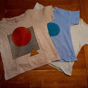 Bobo Choses 3 T-Shirts Sz 6-7